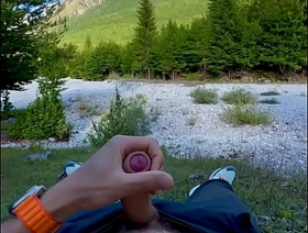 open-air jerking off. chinese bdsm gay porn