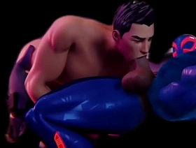 Enmascarado finge ser Spiderman para que le mamen la verga hot gay porn india