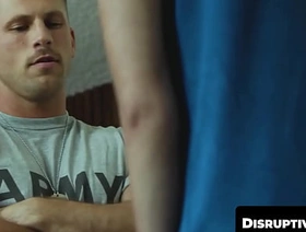 DisruptiveMovie.com - Inked dragoon studs Roman Todd and Jkab Concave Mr Big recruit Trevor Harris gay porn blowjob korean