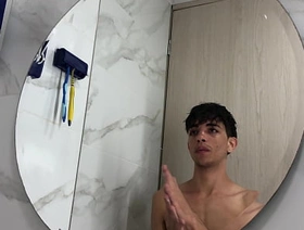 CUTE LATIN BOY SHOWS HIS BIG DICK In all directions HIS ROOM chinese nerd gay porn