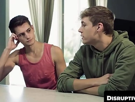 DisruptiveMovie.com - Stepuncle Dale Savage bareback fucks twinks Jack Bailey and Trevor Harris raw hot yaoi gay porn