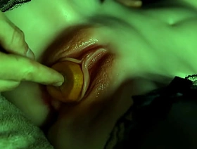 My carrot turned in foreign lands to be make an issue of right size for her muddy pussy! korean virgin cheerful porn