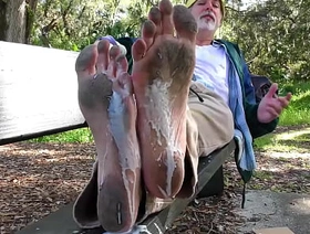 Richard Lennox Lets You Experience Foot Charm In The Greens hot kiss gay porn