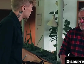 DisruptiveMovie.com - Stepuncle Dale Savage bareback fucks twink Harley Xavier for legacy korean gay porn actor