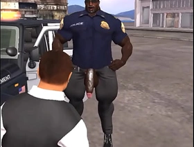 i sucked off a huge, muscular black cop to get out of a DUI gay japan porn handsome