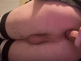 Femboy Twink plays hither tight asshole joyful japan porn star