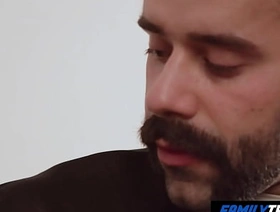 FamilyTwink - Sweeping Boy Ryan Jacobs Punished by Father Teddy Torres hot infian gay porn