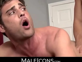 MaleIcons.com - Tommy Defendi's big cock stretching Lance Hart's botheration in a passionate encounter japan solo gay porn