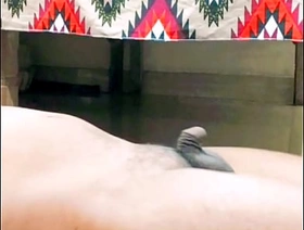 Tiny clitty femboy twink exercising with an increment of make public despondent congregation with an increment of clitty on webcam accoutrement 1 hot macho gay porn