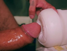 Closeup ASMR Magnificent Big Undiminished Cock Fucking Fleshlight And Shooting A Big Cum Load korean gay porn xvideo