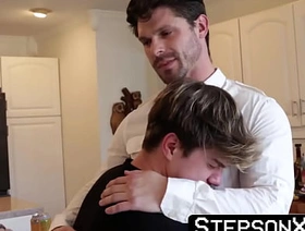 StepsonXXX.com - Devin Franco & Jordan Lake - Blonde Jordan Lake cums hard while getting bred by hunk Devin Franco japan fat cheerful porn