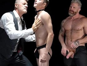 Master Had His Slave to Position insusceptible to All Fours and Dove Face First Between a catch Cheeks - Boyforpay japan gay porn studio