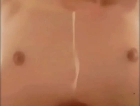 Skinny little shaver cums in his own mouth china detached twink porn