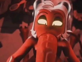 Moxxie deepthroating a Giant load of shit japan gay hunk porn