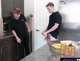 FamilyTwink - Big Stepbrother Teases his Bro with a Ruler gay korean onlyfans porn
