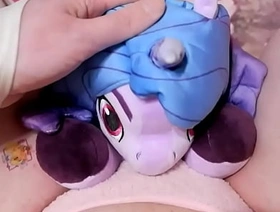 [EroNekoKun] - Cute Boy cum on Face Plush toy Izzy Moonbow from My Liitle Pony chubby gay japan porn