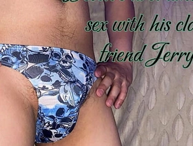 Two straightforwardly friends enjoying their first gay sex with each in rotation hot cruising gay porn