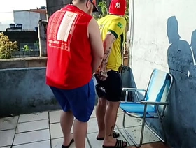 Não aguentei e dei botch ursão maloka na laje de novo (COMPLETO NO RED) korean gay porn hot