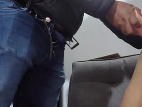 Sissy getting fucked after toying her pain in the neck with a huge dildo asian gay oil massage porn