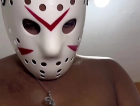 Na festa de Halloween, o Jason acabou metendo leite no rabo do diabinho safado . korean thrush gay porn