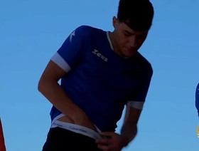 STAXUS :: Hot bicyclists can't resist making an emergency stop gay knead japan porn