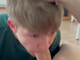 he invited a student less visit, gave a succulent blowjob and brought him less orgasm big detect korean gay porn