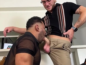 Colt Spence the Tutor Breeds Hot College Student HairySalvi respecting Main Rough gay porn chinese blowjob