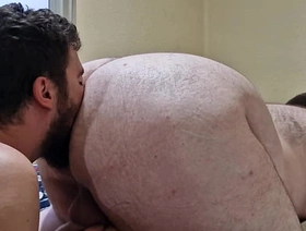 Rubbing away a hairy bear's fat botheration gay porn japan clamp
