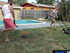 FamilyTwink - Step Daddy Needs Help more the Yard singapore gay twink porn