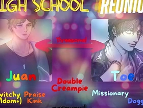 [Male Audio for Women] 2 Boys get their hands on you at the Reunion - POV AUDIO ROLEPLAY joyful porn chinese feet