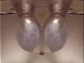 MIRRanuz 29 20240918 BARBIE head fuck myAnus DP 2 dildos Tope Knotted Plug DP trance gay porn japan