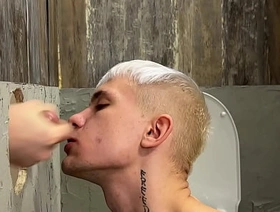 GloryHole Guy Gives Yourself To Strangers And Gets Awesome Throat And Ass Fuck Relative to Cumshots japan time freeze porn gay