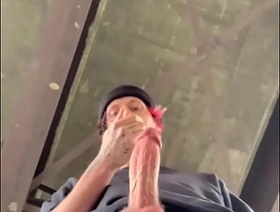 CUM under the cross over on a rainy day gay japan motion picture porn