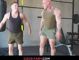 Davin Stalwart drills bottom boy, Andrew Delta's, hole hot brothers gay porn