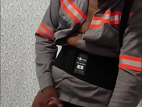 Batendo uma antes de ir trabalhar korean femboy gay porn