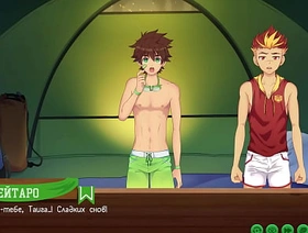 Game: Friends Camp path 2, part 18 - Taiga's Diary (russian voiceover) hot muscular guys unconcerned porn