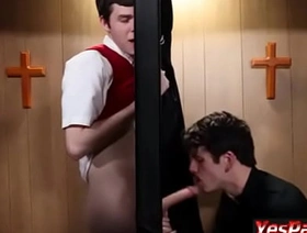 Sucking Boy Cock at the Church Gloryhole-[YesPadre] ayumu japan gay porn