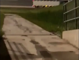 Quickie by chum around with annoy highway hot sweaty gay porn