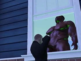 my neighbor's huge university American football gridiron son let me suck his giant diabolical learn of thru bathroom window japan gay making love porn