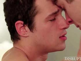 pulling inked hunk Jayden Marcos pest drilled by pulling Calvin Banks sex gay korean porn