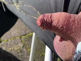 Morning piss in the sun with most assuredly small penis hot robust indian gay porn