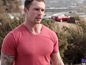 Muscle studs Sir Jet and Markie More doing raw bareback china hot gay porn