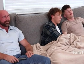 Step Dad Prerequisites Stepson's Jerking Eachother Off chinese muscle hunk gay porn