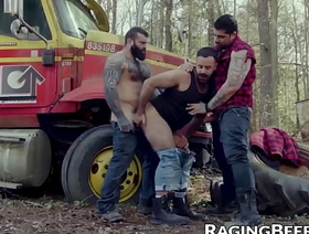 hairy hunk Teddy Torres takes cum outlander step dad and friend japan gay solo porn