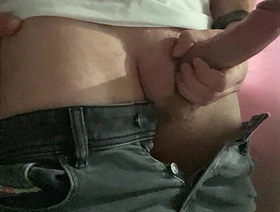 Mr Chunky Dick UK pulling out his HUGE cock, that thing is a giant dick, watch to the expunge hot bowels gay porn