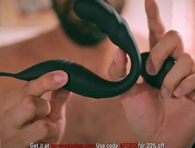 FREE FULL VIDEO Solo Anal Testing HoneyPlayBox CASPION Prostate And Perineum Vibrator And Cock Ring sex gay porn hot