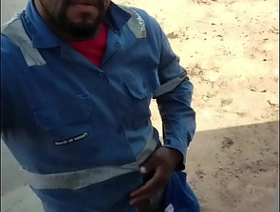 Antes de ir pra casa Trabalhador da aquela gozada na obra gay porn japan gangbang