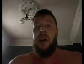 Sweaty Russian bear growls when he cums in a scrounger hot mechanic gay porn