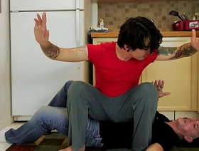 Johnny Mercy Panel Richard Lennox His Bare Ass As Punishment hairy japan gay porn