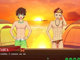 Game: Friends Camp path 2, ornament 9 - volleyball apropos Taiga (russian voiceover) gay porn chinese boy